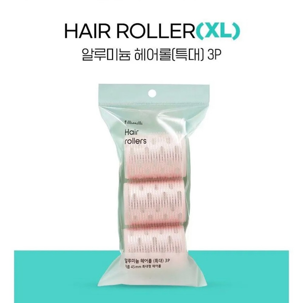2/$15  🆕Fillimilli XL Aluminum-sheet Hair Rollers 3pieces*2